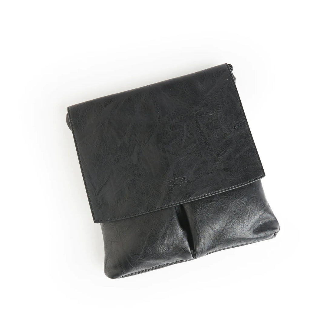 Black Leather Handbag - So &amp; Sew Boutique