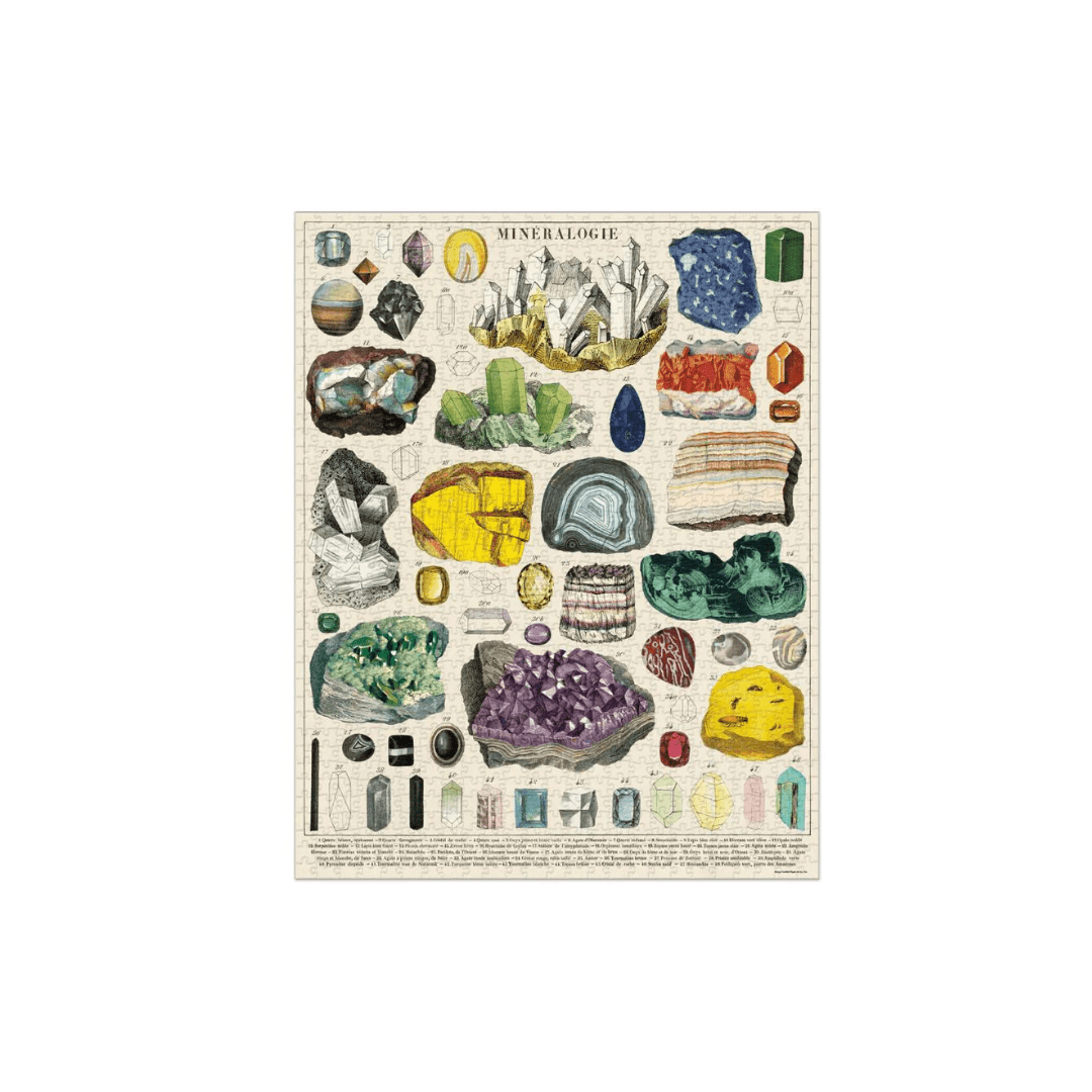 Jigsaw Puzzle | Mineralogy | 1000 Pieces - So &amp; Sew Boutique