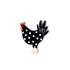 Polka Dot Chicken Attatchment - So & Sew Boutique