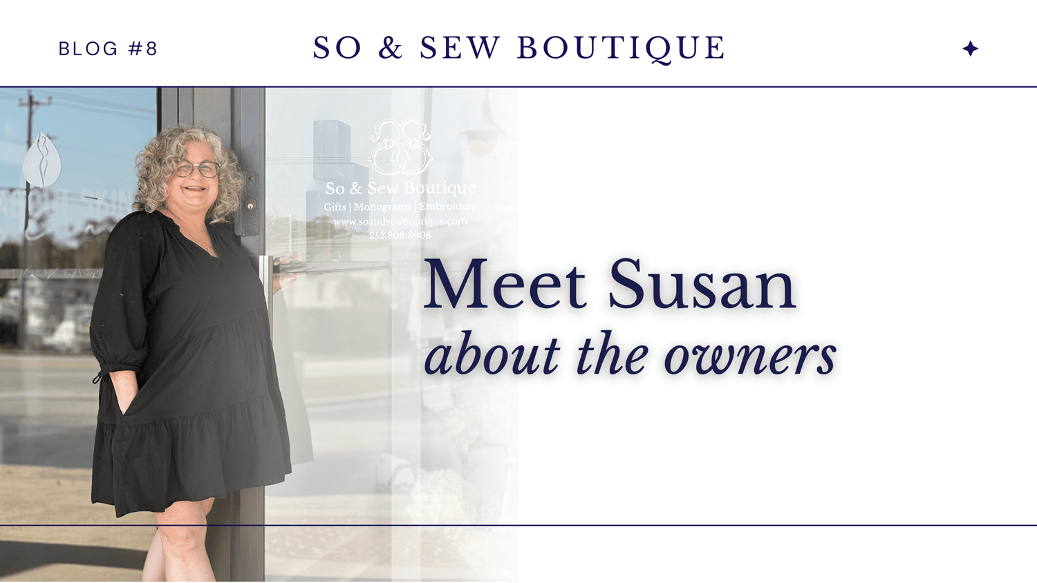 Meet Susan - So & Sew Boutique