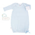 Solid Pay Knit Gown-IC Apparel-Paty-Blue-3M-So & Sew Boutique