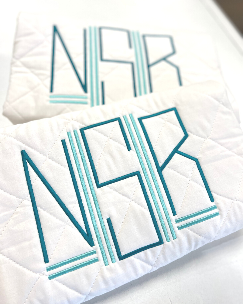 So & Sew Boutique's MONOGRAM ETIQUETTE GUIDE