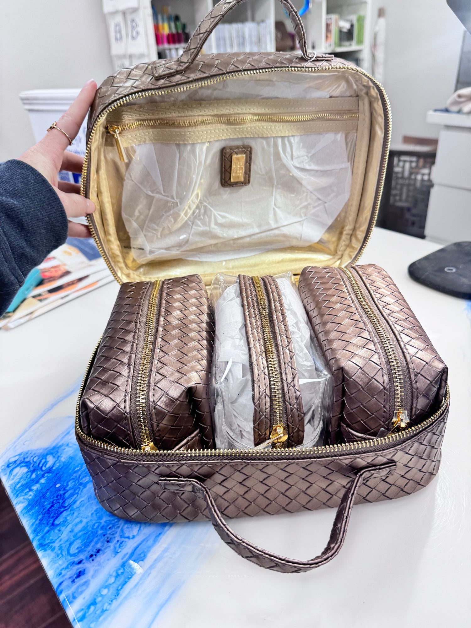 Luxe TRVL Case-Travel-TRVL-Bronze-So &amp; Sew Boutique
