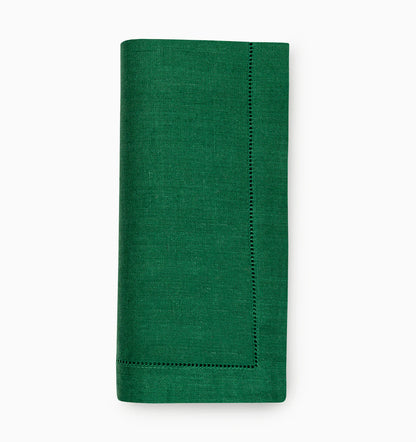 Sferra Festival Linen Dinner Napkins | Set of Four | Bold Tones-Tabletop-So &amp; Sew Boutique-Kelly Green-So &amp; Sew Boutique