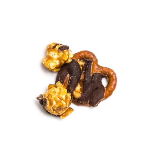 Dark Chocolate Pretzel Popcorn - So &amp; Sew Boutique