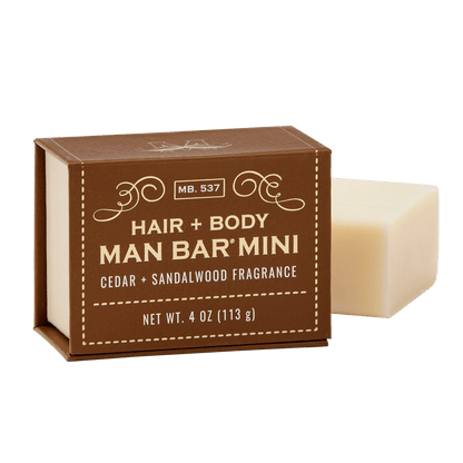 Mini Man Bar Hair &amp; Body Soap - So &amp; Sew Boutique