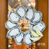 Oyster Wreath Indoor/Outdoor Door Hanger *Pre - Order - So & Sew Boutique