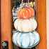 Pumpkin Trio Indoor/Outdoor Door Hanger *Pre - Order - So & Sew Boutique