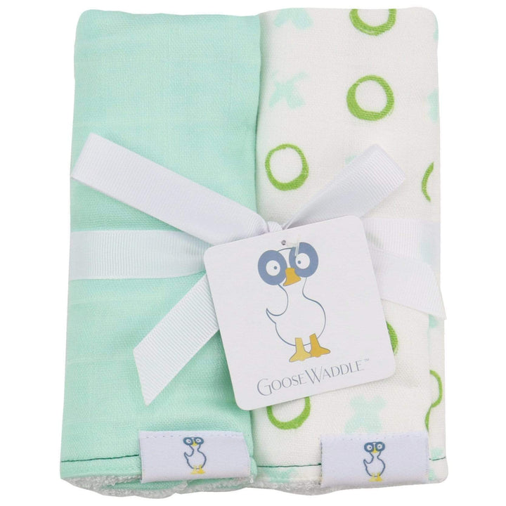 2 pk Muslin & Terry Cloth Burp Cloth - So & Sew Boutique