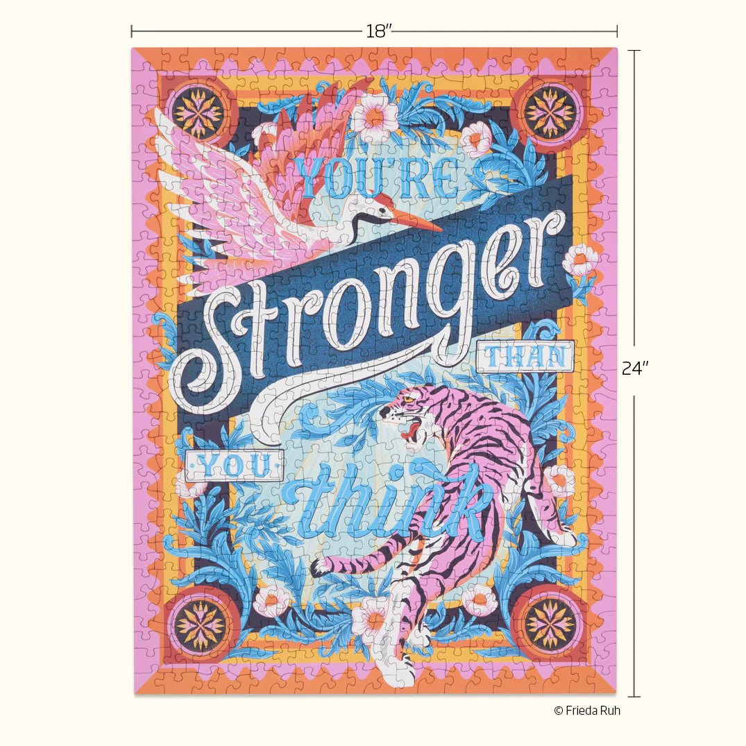 500 Piece Puzzle | Stronger Than You Think - So &amp; Sew Boutique