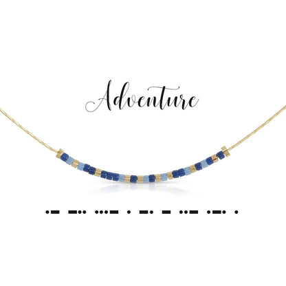 Adventure | Morse Code Jewelry - So &amp; Sew Boutique