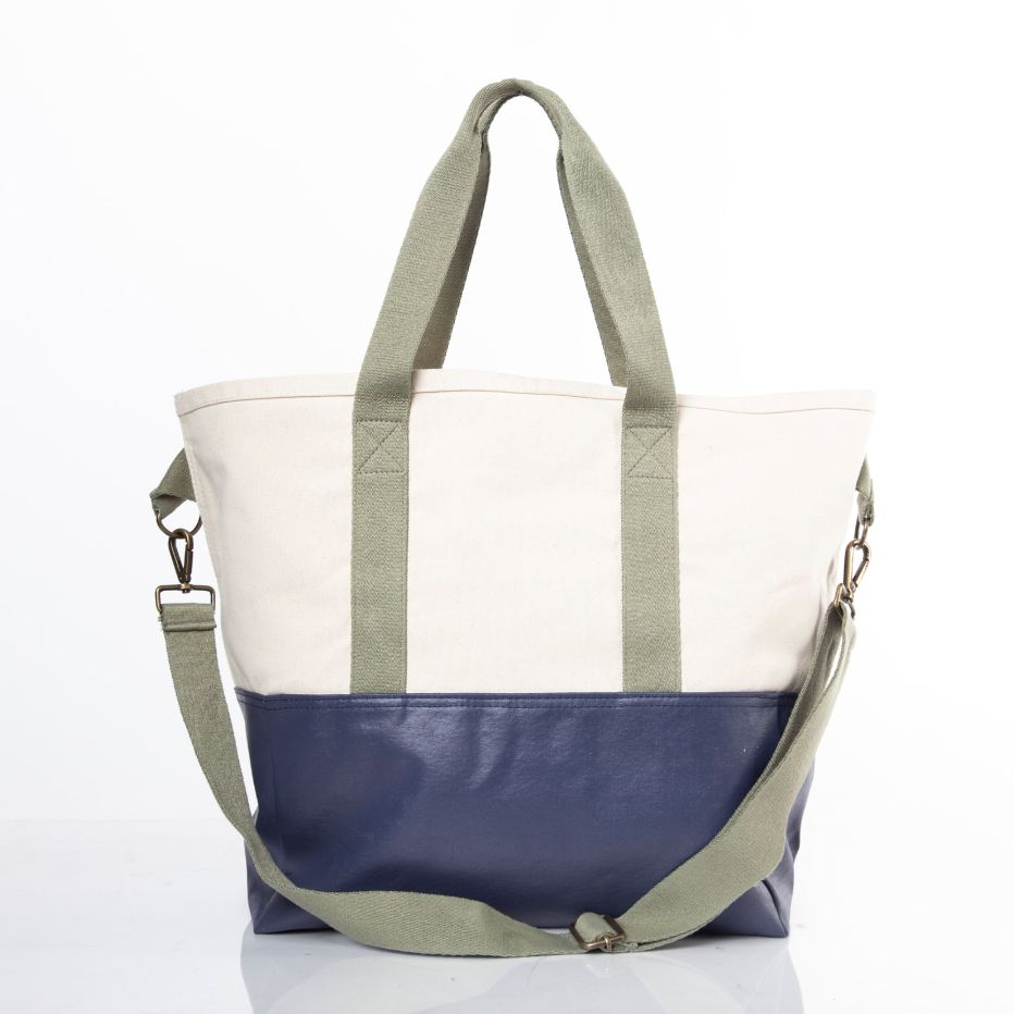 Adventure Tote-Totes-CB Station-Navy-So & Sew Boutique