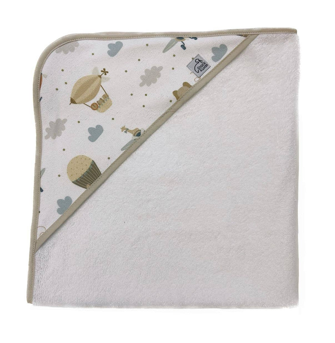 Animal Explorer Hooded Baby Towel - So &amp; Sew Boutique
