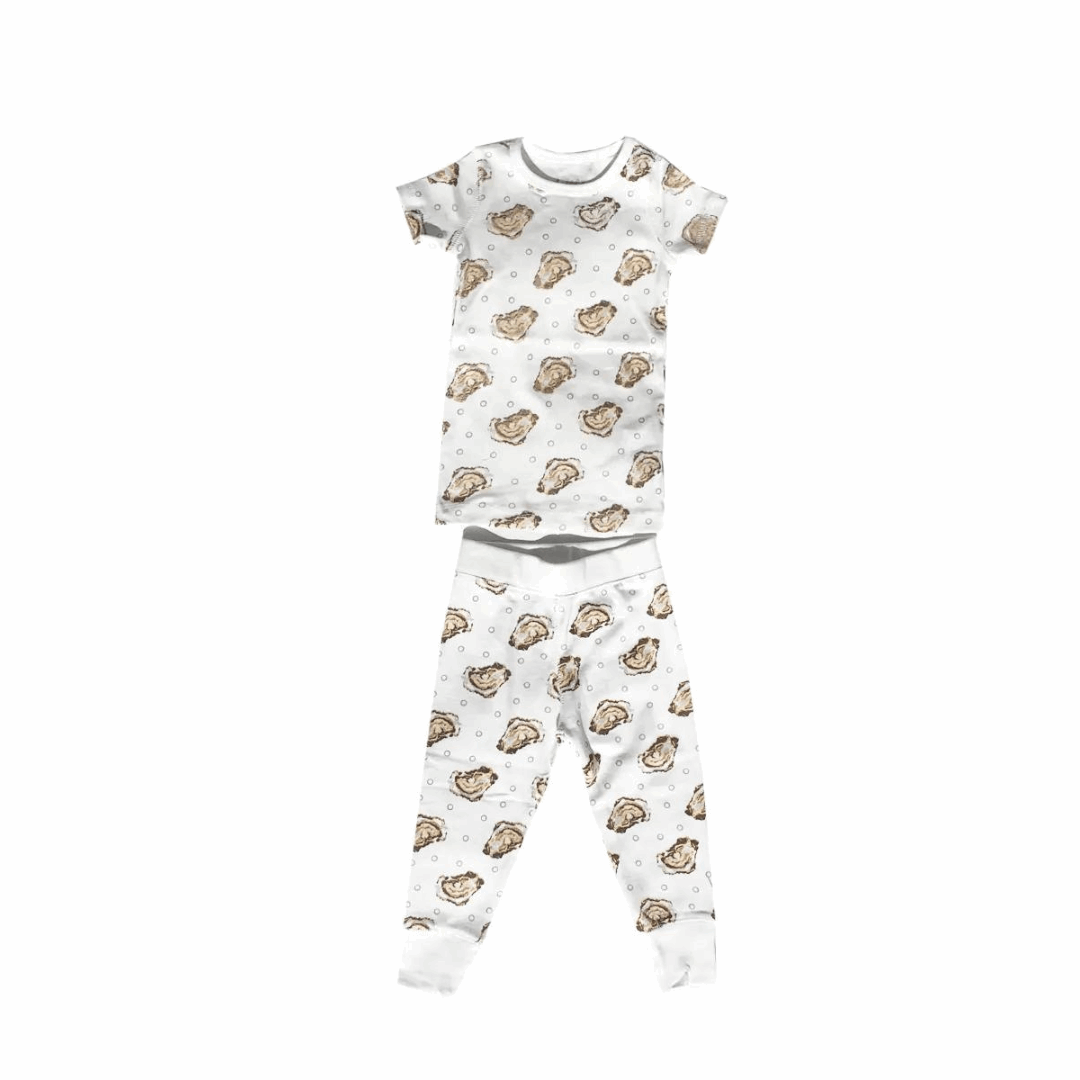 Aw Shucks! Oyster Pajamas-Children's-Little Hometown-So & Sew Boutique