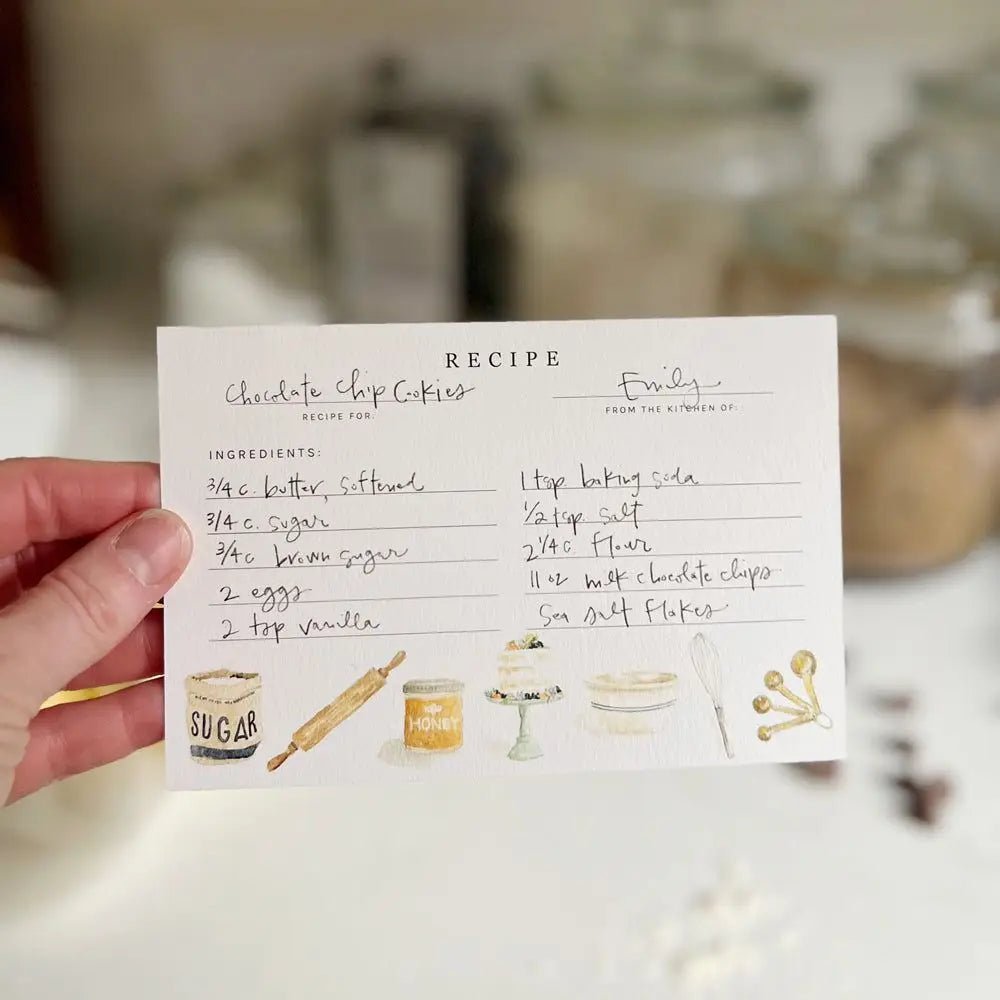 Baking Recipe Cards - So &amp; Sew Boutique