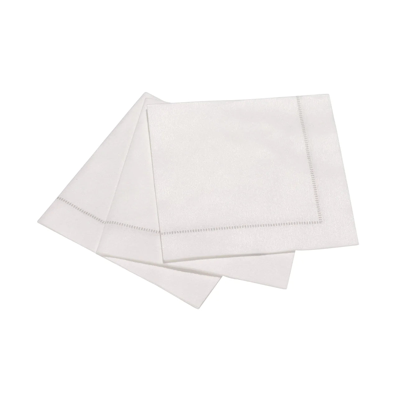 Bamboo Hemstitch Dinner Napkins - So &amp; Sew Boutique