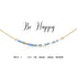 Be Happy | Morse Code Jewelry - So & Sew Boutique