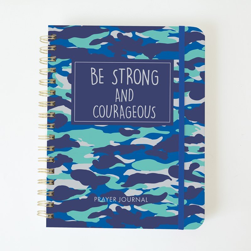 Boys Prayer Journal-Gift-Mary Square-Be Strong-So & Sew Boutique