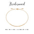 Bridesmaid | Morse Code Jewelry - So & Sew Boutique