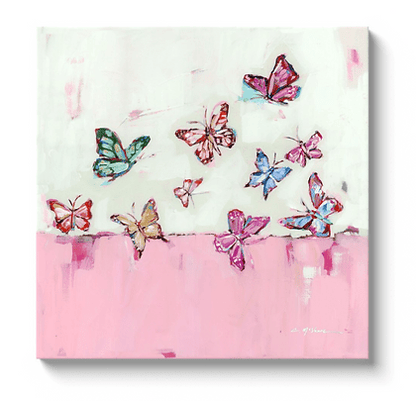 Butterfly Wishes | 30 x 30 Canvas - So &amp; Sew Boutique