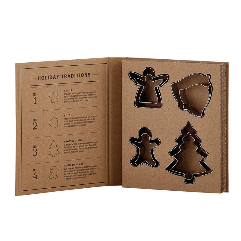 Cardboard Book Set - Holiday Cookie Cutter-Home-Santa Barbara Design Studio-So &amp; Sew Boutique