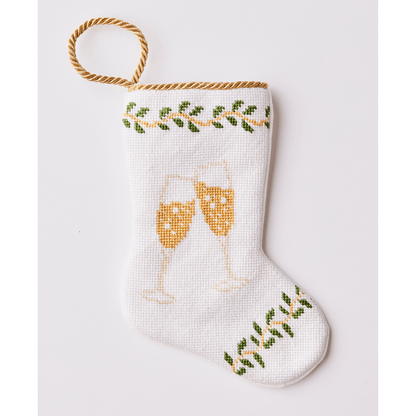 Champagne Toast Bauble Stocking - So &amp; Sew Boutique