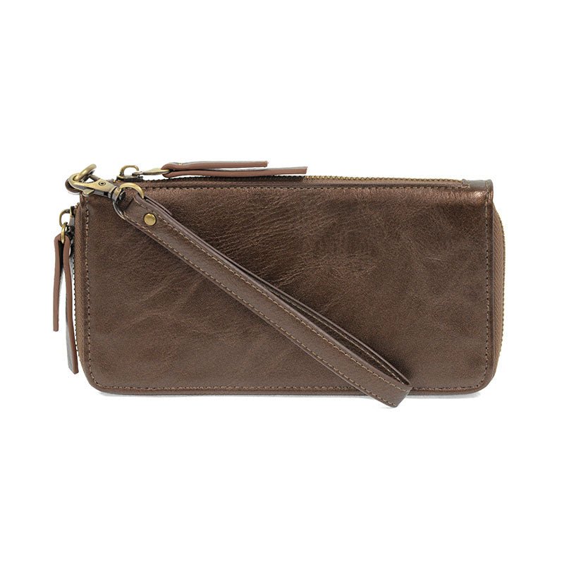 Chloe Zip Around Wallet/Wristlet - So & Sew Boutique