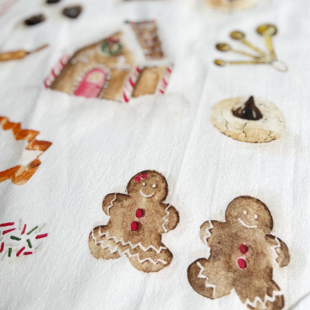 christmas sweets tea towel - So &amp; Sew Boutique