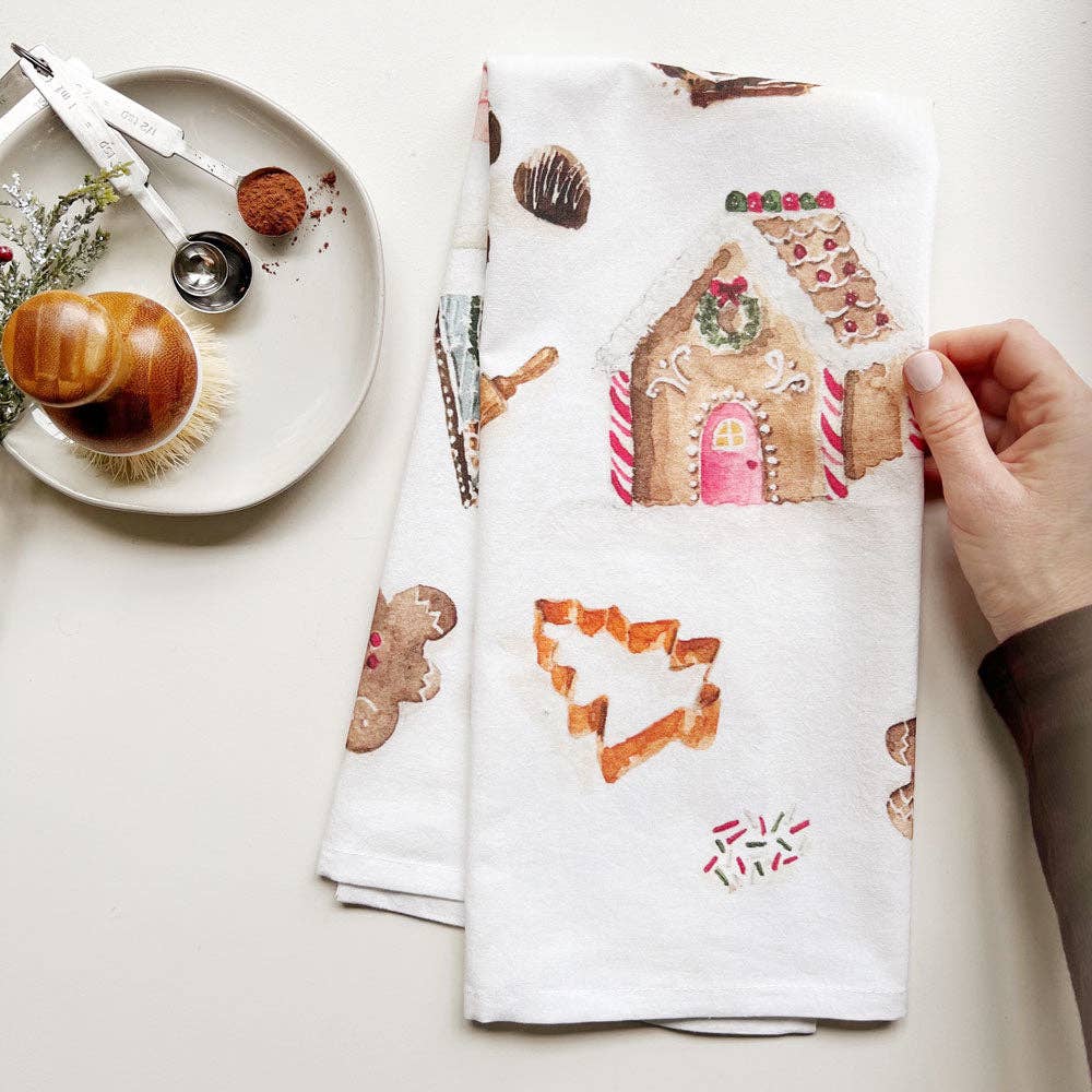 christmas sweets tea towel - So &amp; Sew Boutique