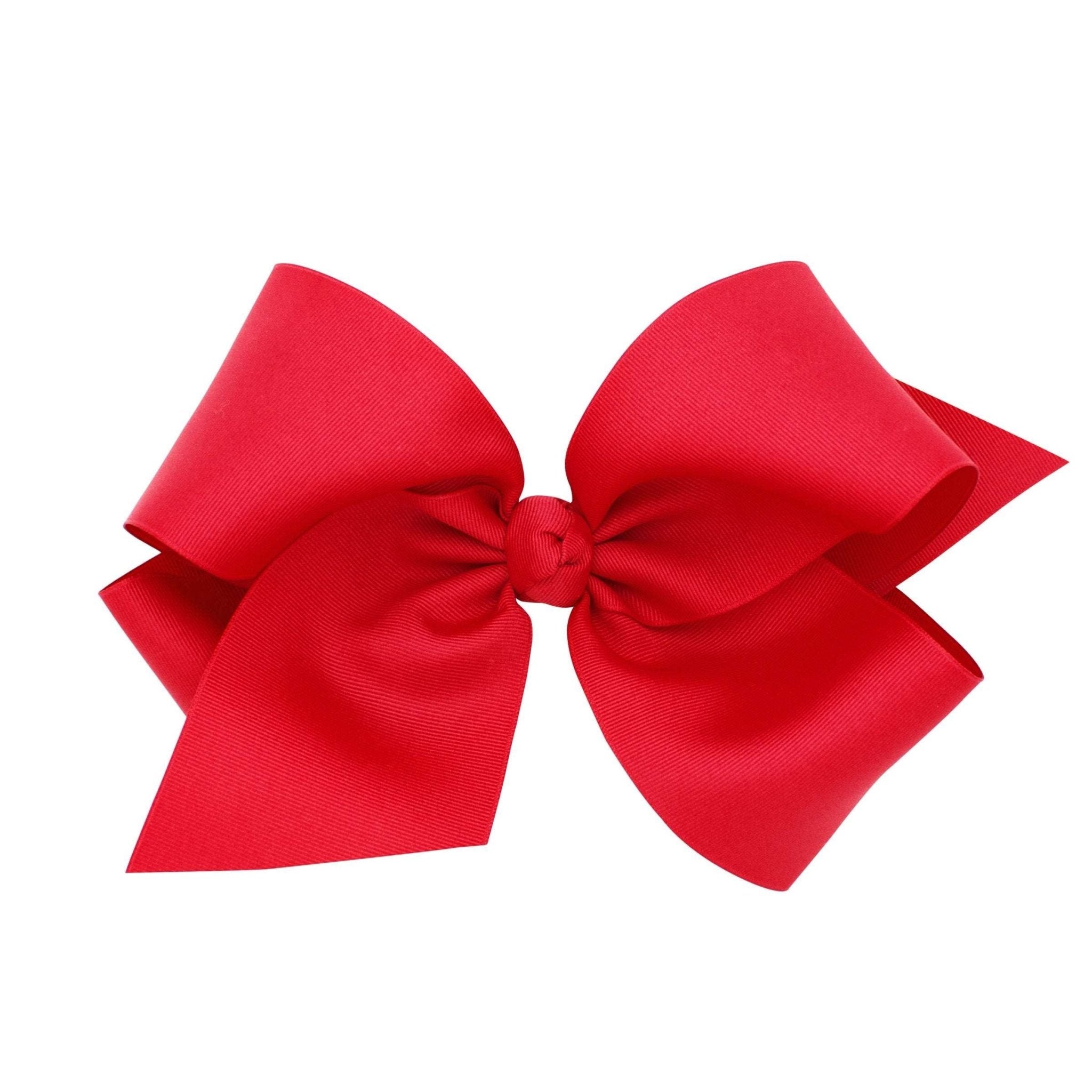 Colossal Grosgrain Bow - Red - So & Sew Boutique