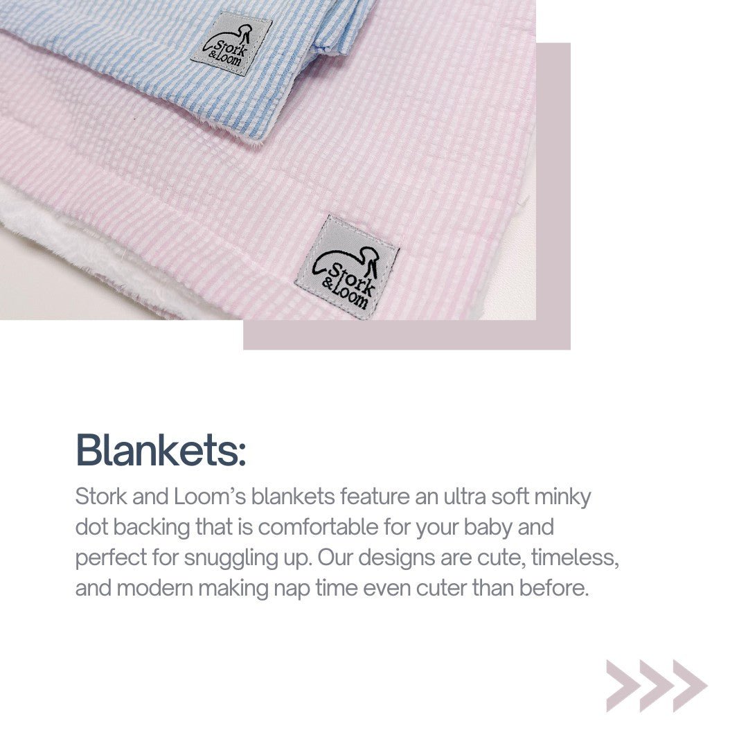 Deer Print Baby Blanket - So &amp; Sew Boutique