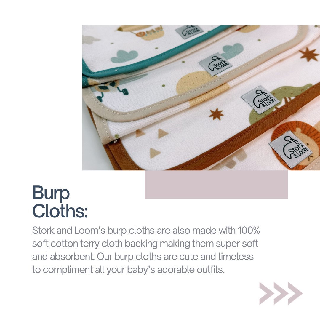 Deer Print Burpcloth - So &amp; Sew Boutique
