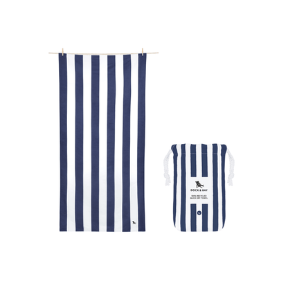 Dock &amp; Bay Quick Dry Towels | Cabana Stripe - So &amp; Sew Boutique