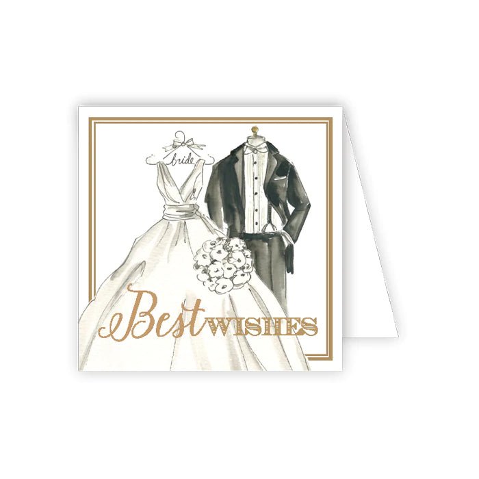 Enclosure Card | Best Wishes to the Bride and Groom - So & Sew Boutique