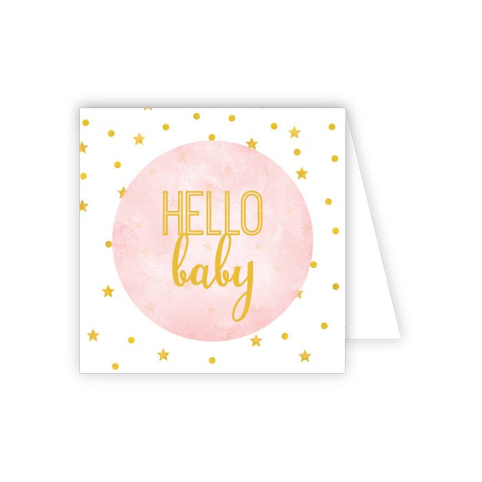 Enclosure Card | Hello Baby Pink - So &amp; Sew Boutique