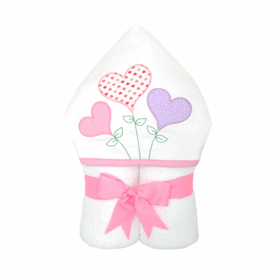Everykid Towel | Hearts - So & Sew Boutique