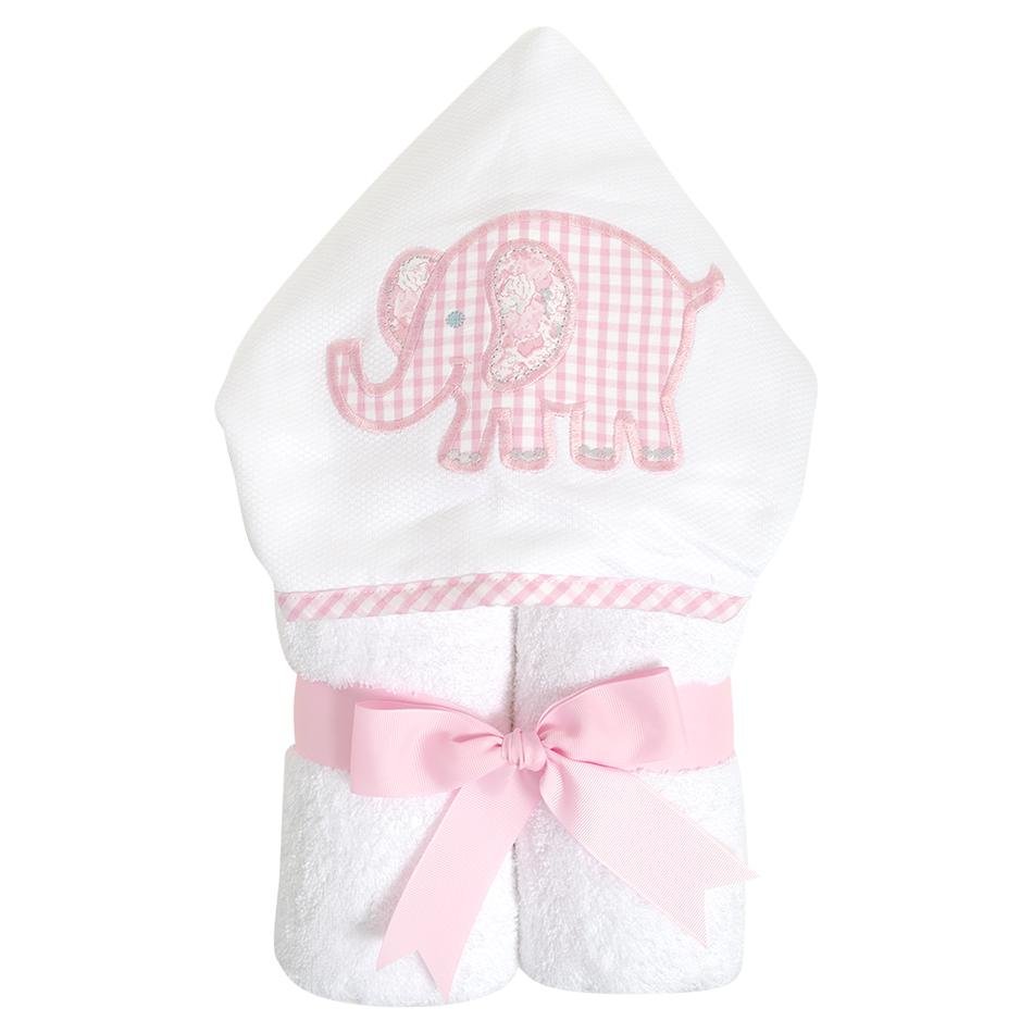 Everykid Towel | Pink Elephant - So &amp; Sew Boutique