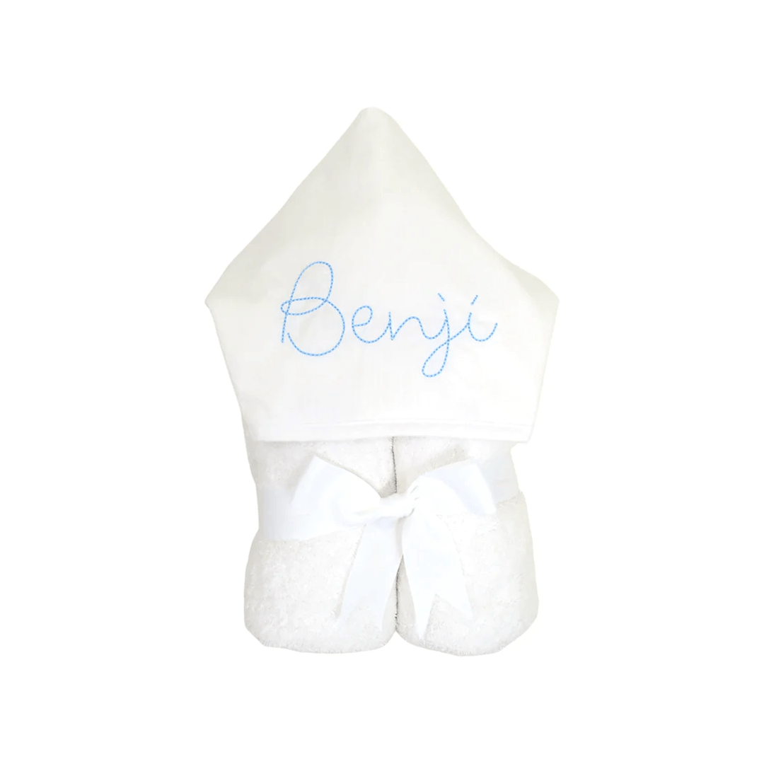 Everykid Towel | White Seersucker - So & Sew Boutique