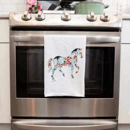 Flour Sack Towel | Horse - So &amp; Sew Boutique