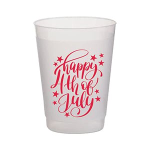 Frost Flex Cup Sleeve | Happy 4th of July - So & Sew Boutique