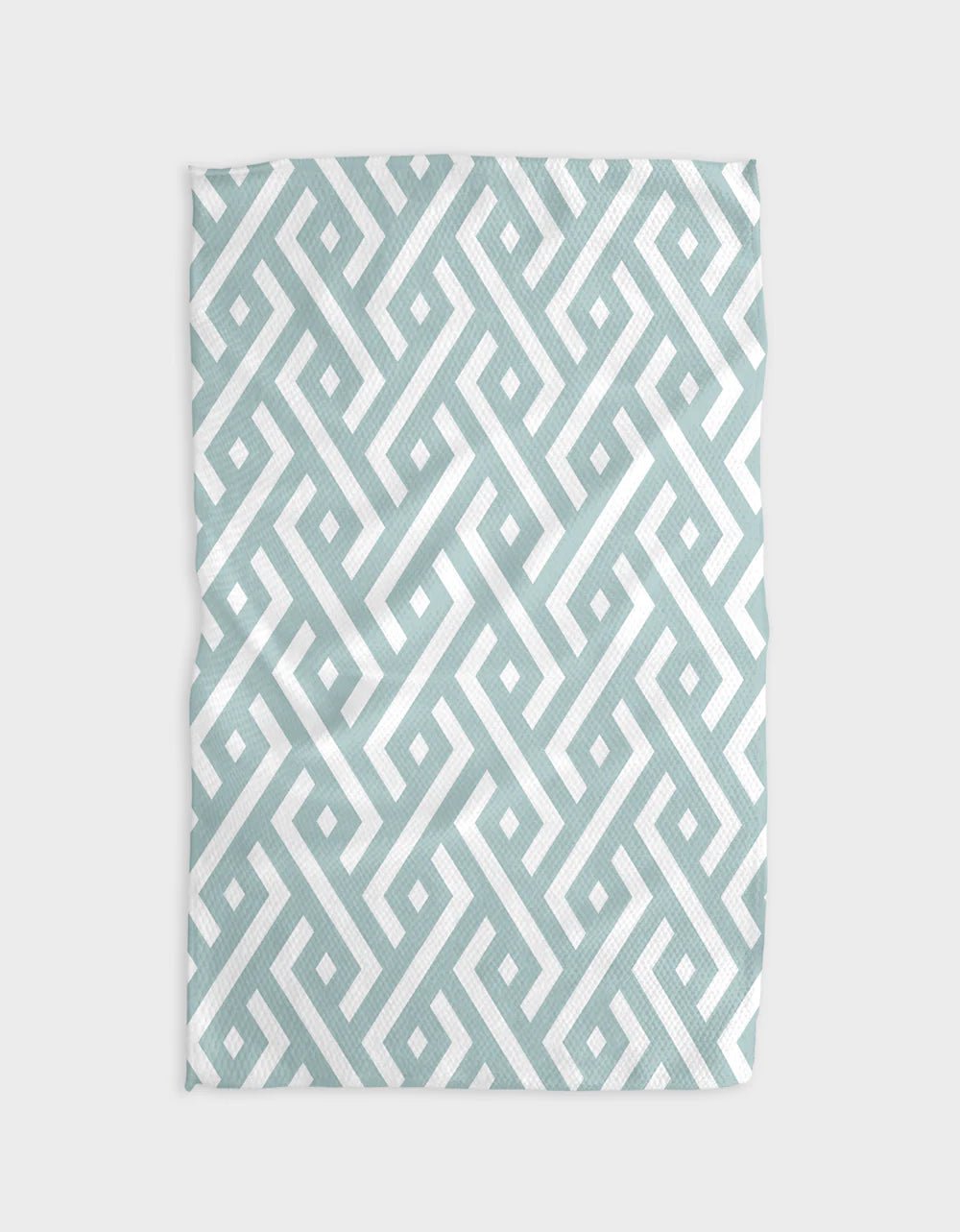 Geometry Kitchen Towel | Water Ways - So &amp; Sew Boutique