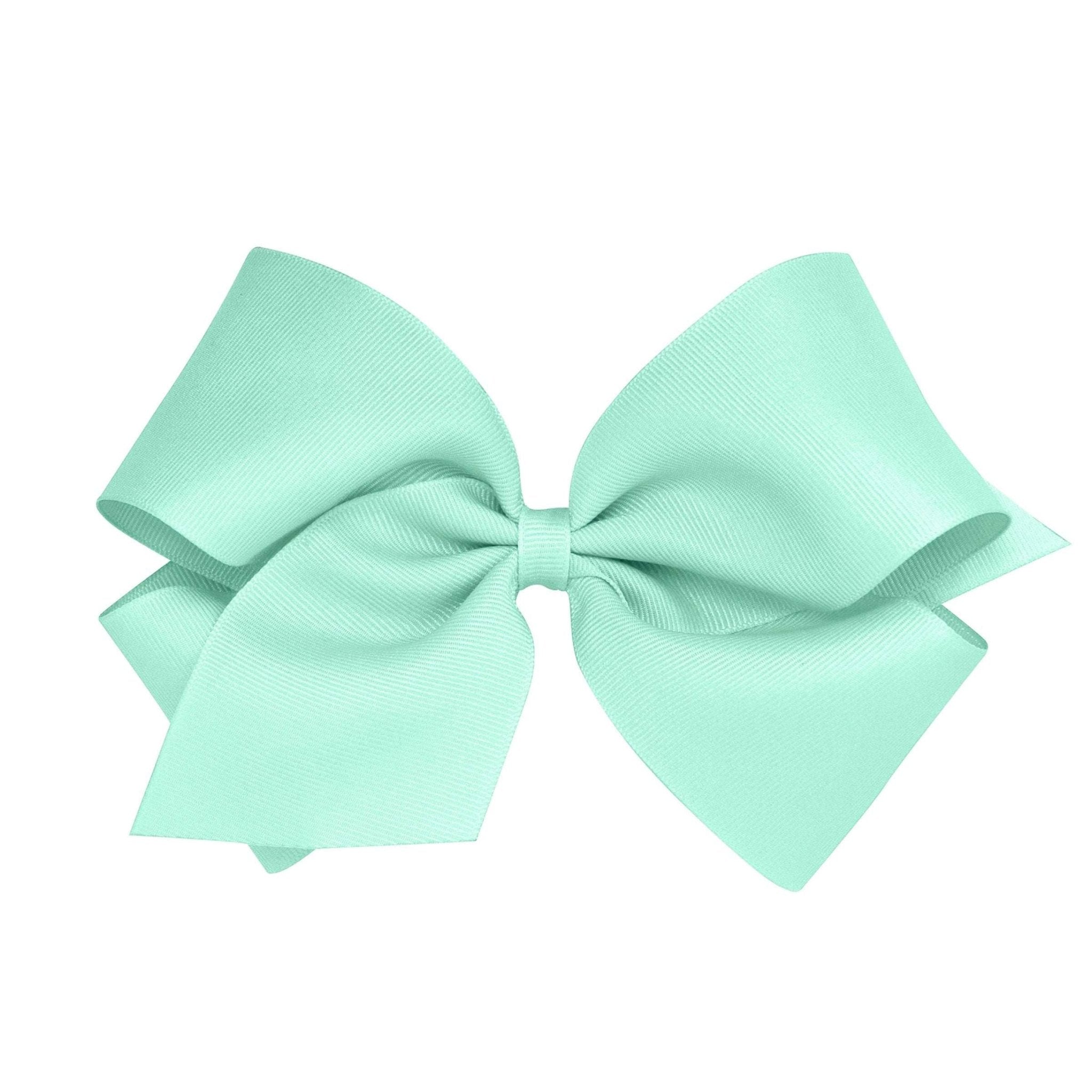 Giant Grosgrain Bow - Crystalline - So & Sew Boutique