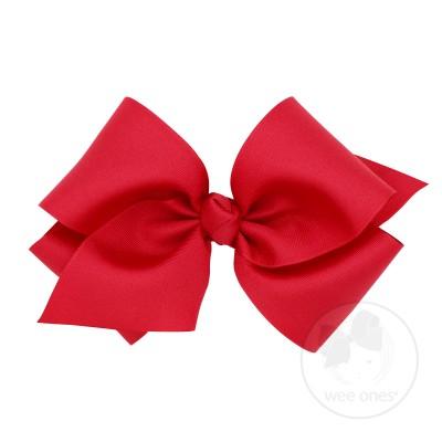 Giant Grosgrain Bow - Red - So & Sew Boutique