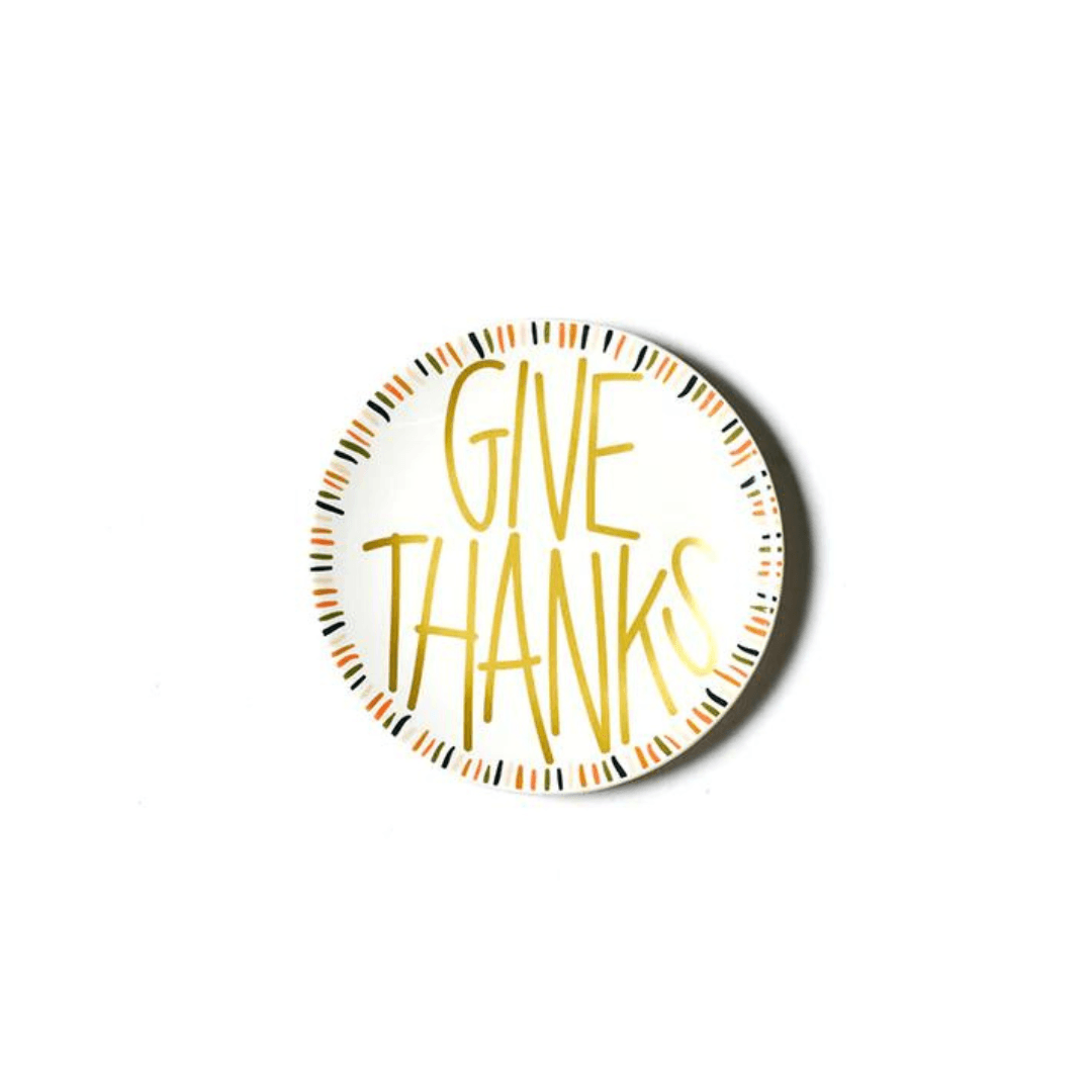 Give Thanks 8&quot; Salad Plate Dusk - So &amp; Sew Boutique