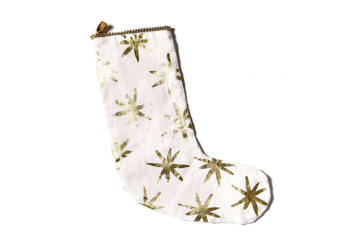 Gold Star Stocking - So &amp; Sew Boutique