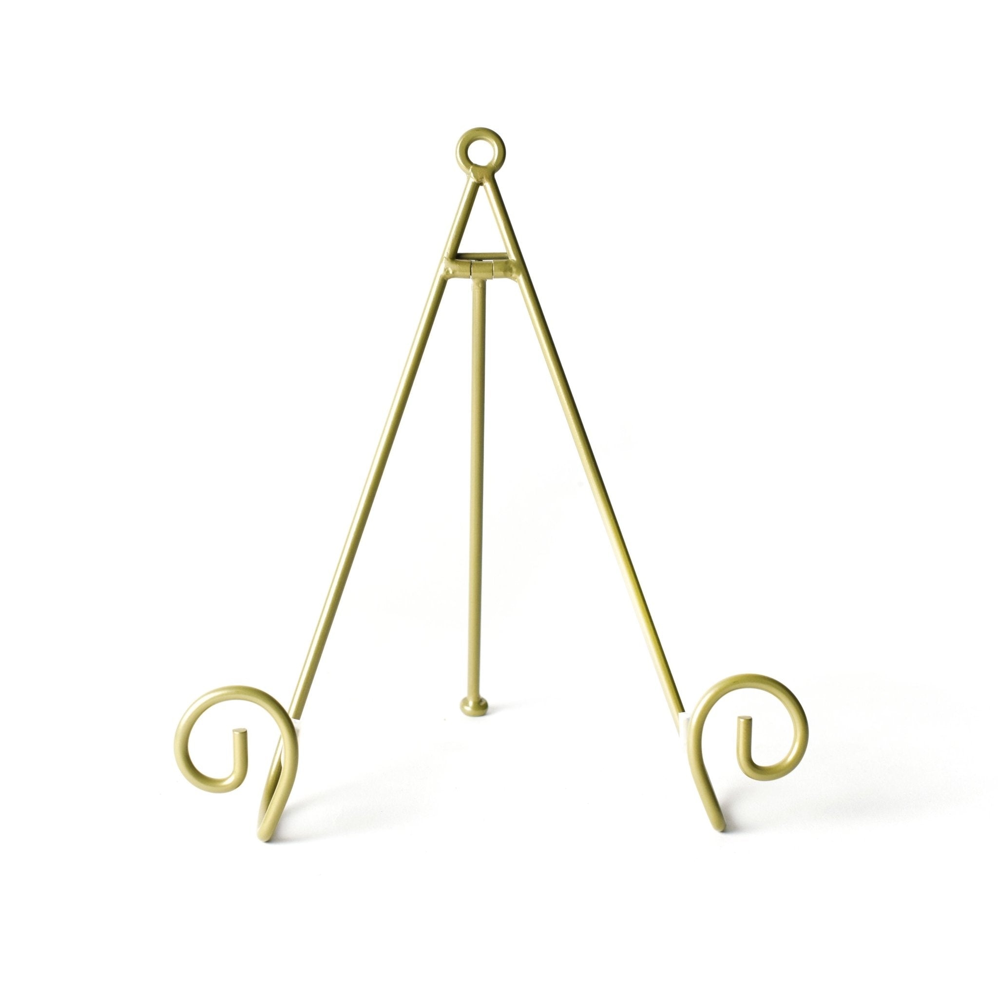 Gold Swirl Plate Stand - So & Sew Boutique