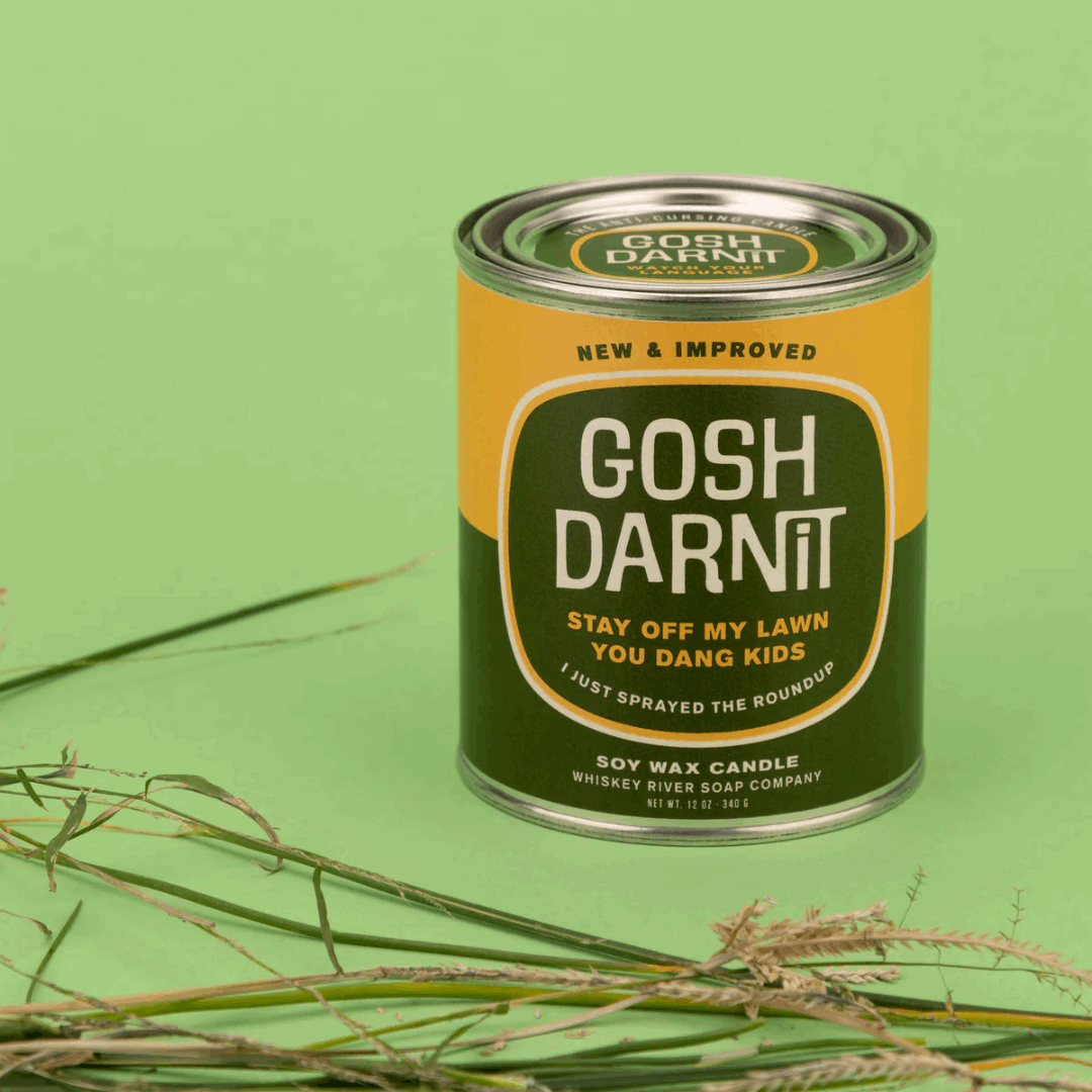 Gosh Darn It Paint Can Candle - So & Sew Boutique