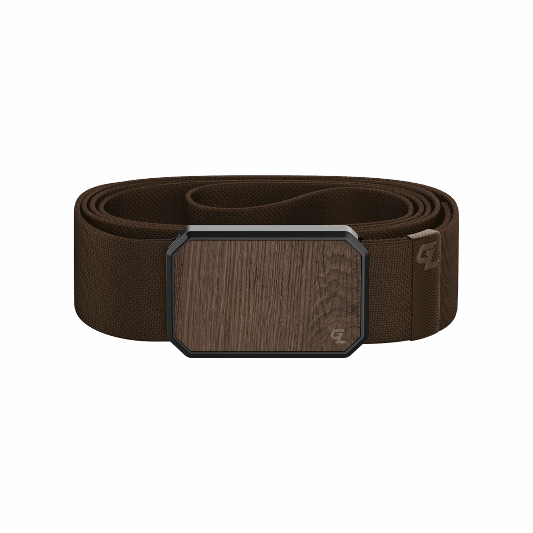 Groove Belt | Walnut Buckle - So &amp; Sew Boutique