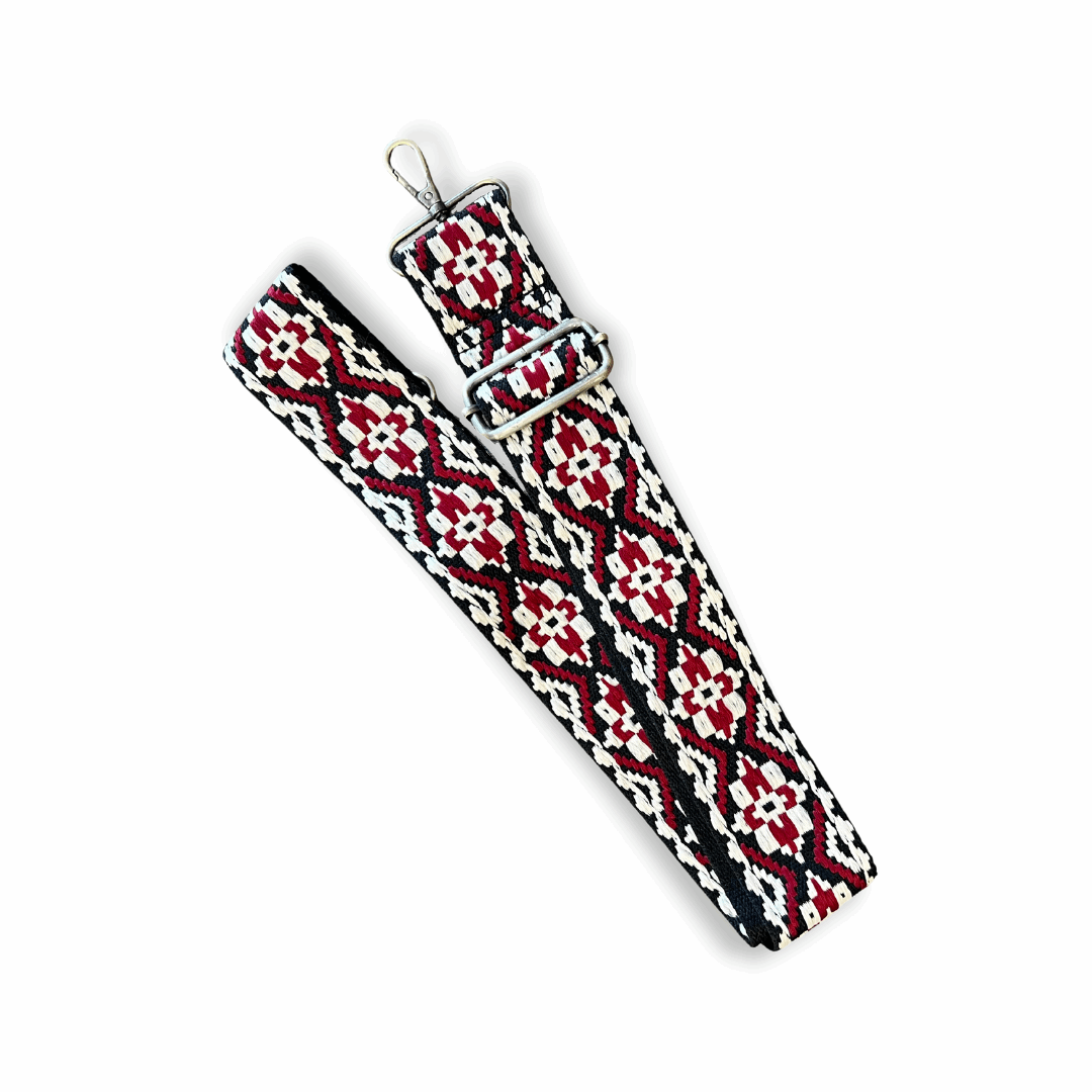 Guitar Strap | Embroidered - So & Sew Boutique