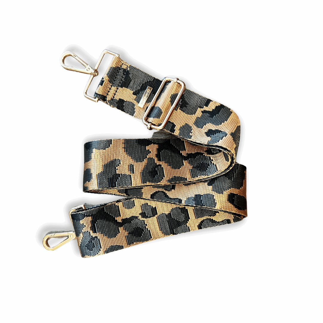 Guitar Strap | Leopard Print - So & Sew Boutique